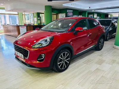 Begagnad Ford Puma Titanium X 125 HK (91 kW) 2023 Röd SUV