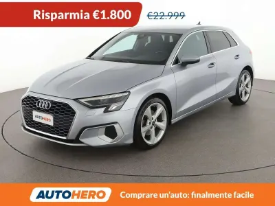 Usata Audi A3 Advanced 150 CV (110 kW) 2021 Argento Berlina