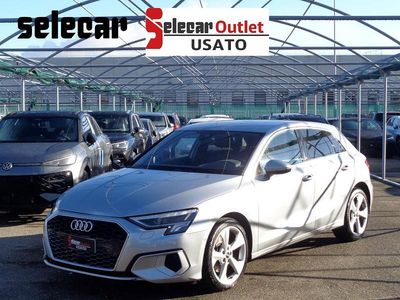 Usata Audi A3 Advanced 150 CV (110 kW) 2020 Argento Berlina