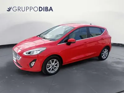 Usata Ford Fiesta Titanium S 75 CV (55 kW) 2020 Rosso Utilitaria