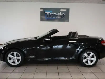 Usata Mercedes SLK200 163 CV (119 kW) 2005 Nero Cabrio