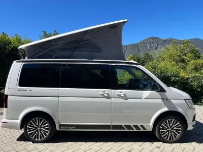 Usata VW California Beach 150 CV (110 kW) 2017 Bianco Furgone