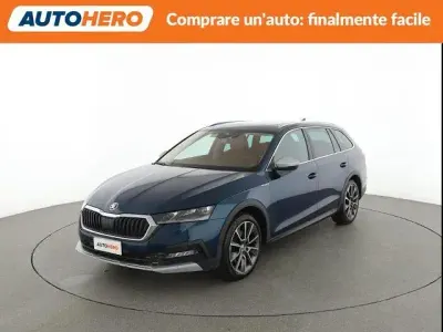 Gebraucht Skoda Octavia 199 PS (146 kW) 2021 Blau Kombi