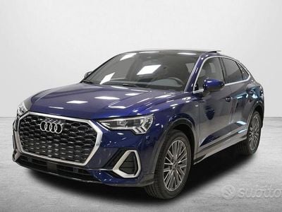Usata Audi Q3 Sportback S-Line 150 CV (110 kW) 2025 Blu SUV