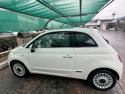 Usata Fiat 500 Lounge 95 CV (69 kW) 2010 Bianco Berlina