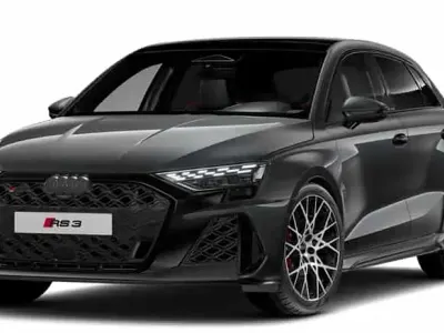 Ny Audi RS3 Sportback 400 HK (294 kW) 2026 Sort Hatchback