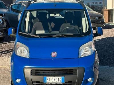 Usata Fiat Qubo Trekking 75 CV (55 kW) 2014 Blu Monovolume