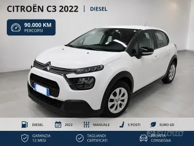 Usata Citroën C3 102 CV (75 kW) 2022 Bianco Utilitaria