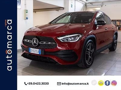 Usata Mercedes GLA200 Premium 150 CV (110 kW) 2022 Rosso SUV
