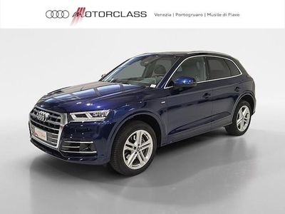Usata Audi Q5 S-line plus 190 CV (139 kW) 2020 Bleu metallizzato scuro SUV