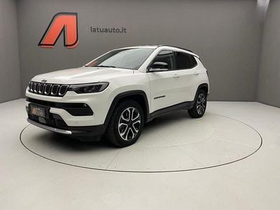 Alpine white Usata 2021 Jeep Compass Limited SUV | 17.990 € (Ottimo prezzo)