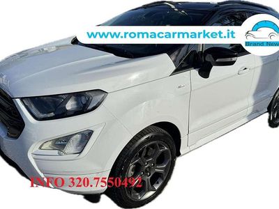 Usata Ford Ecosport ST-Line 100 CV (73 kW) 2019 Bianco SUV