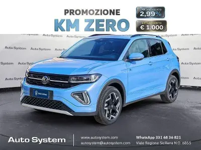 Nuova VW T-Cross R-line Plus 116 CV (85 kW) 2026 Clear blue SUV
