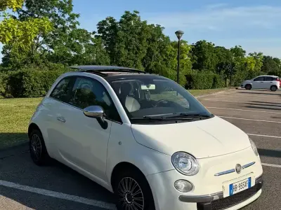 Usado Fiat 500 95 CV (69 kW) 2010 Blanco Coupe