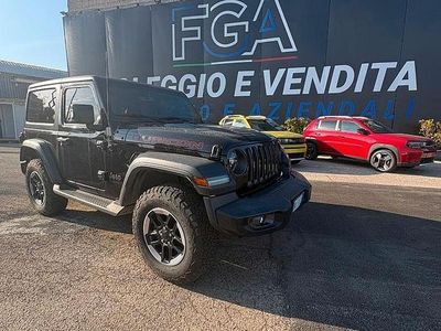 Usata Jeep Wrangler Unlimited Rubicon 200 CV (147 kW) 2020 Nero SUV