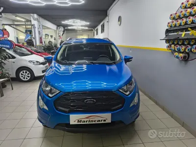 Usata Ford Ecosport ST 125 CV (91 kW) 2021 Blu SUV
