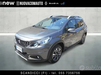 Usata Peugeot 2008 Allure 82 CV (60 kW) 2017 Grigio SUV
