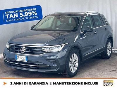 Usata VW Tiguan Life 150 CV (110 kW) 2021 Grigio SUV