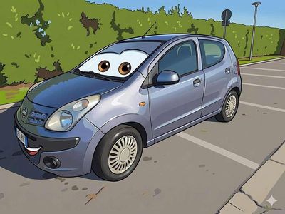 Usata Nissan Pixo 68 CV (50 kW) 2009 Blu/azzurro Utilitaria