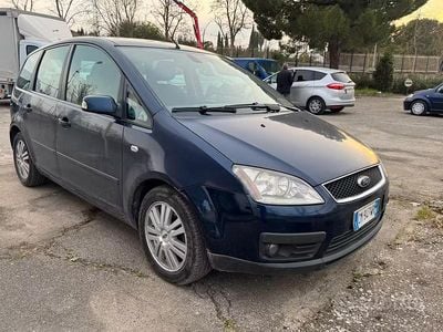 Usata Ford C-MAX Ghia 110 CV (80 kW) 2004 Blu Monovolume