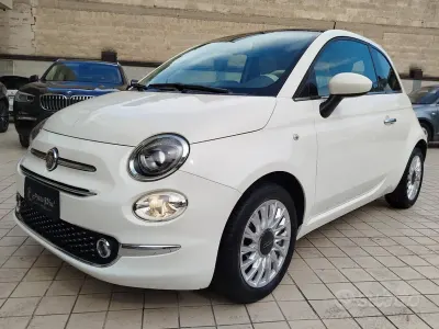 Usata Fiat 500 Lounge 69 CV (50 kW) 2016 Bianco Utilitaria
