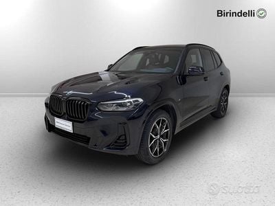 Usata BMW X3 M Sport 190 CV (139 kW) 2022 Nero SUV