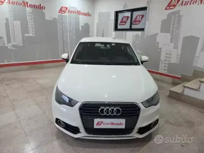 Usata Audi A1 Ambition 105 CV (77 kW) 2011 Bianco Utilitaria
