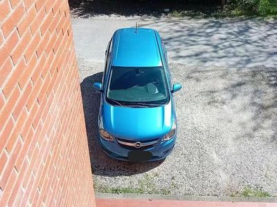 Usata Opel Karl 75 CV (55 kW) 2016 Blu Utilitaria