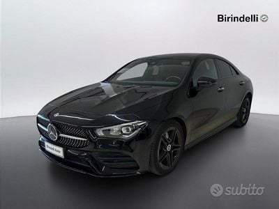 Usata Mercedes CLA200 Premium 150 CV (110 kW) 2022 Nero Coupé
