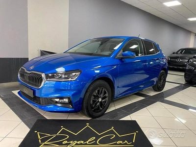 Usata Skoda Fabia Style 110 CV (80 kW) 2022 Blu Utilitaria