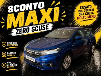 Usata Dacia Sandero Expression 101 CV (74 kW) 2023 Blu Berlina