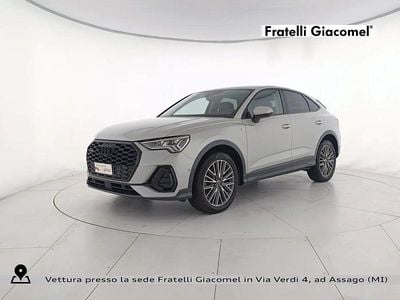 Usata Audi Q3 Sportback S-Line 200 CV (147 kW) 2023 N8 argento rugiada metallizzato SUV