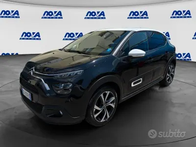 Usata Citroën C3 PureTech 110 CV (80 kW) 2022 Nero Utilitaria