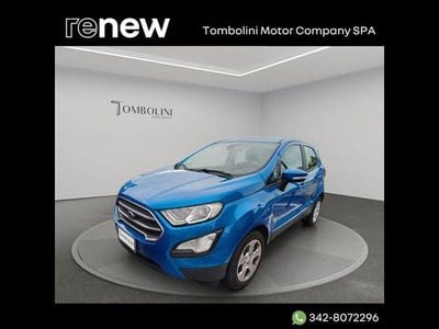 Usata Ford Ecosport S 95 CV (69 kW) 2020 Azzurro pastello SUV