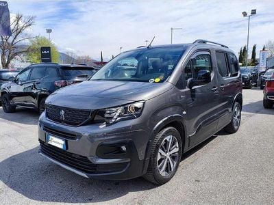Usata Peugeot Rifter GT-line 131 CV (96 kW) 2020 Grigio Monovolume