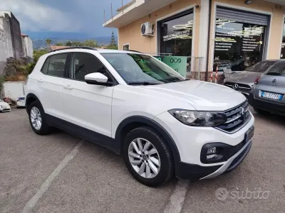 Usata VW T-Cross Style 95 CV (69 kW) 2021 Bianco SUV