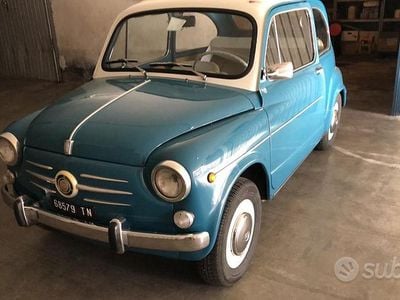 Usata Fiat 600D 1960 Blu Berlina