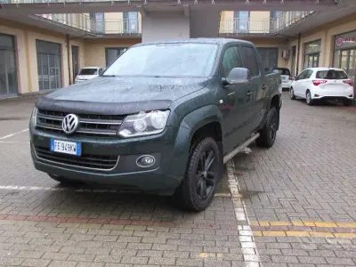 Usata VW Amarok 180 CV (132 kW) 2016 Verde Pick-up