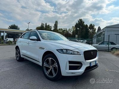 Usata Jaguar F-Pace R-Sport 180 CV (132 kW) 2017 Bianco SUV