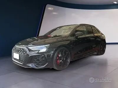 Usata Audi RS3 Ambiente 400 CV (294 kW) 2023 Nero Berlina