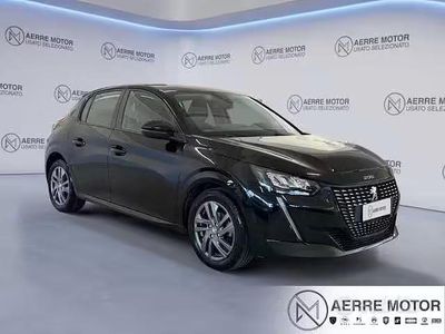 Usata Peugeot 208 Active 75 CV (55 kW) 2022 Nero Utilitaria