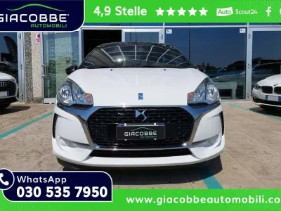 Usata DS Automobiles DS3 Sport Chic 99 CV (72 kW) 2018 Bianco Cabrio