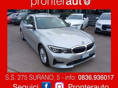 Usata BMW 320 Advantage 190 CV (139 kW) 2019 Argento Berlina