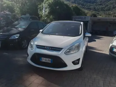 Usata Ford C-MAX Titanium 116 CV (85 kW) 2011 Bianco Monovolume