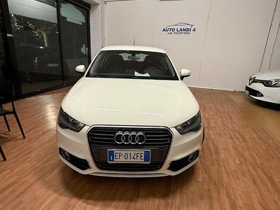 Usata Audi A1 Ambition 85 CV (62 kW) 2012 Bianco Utilitaria