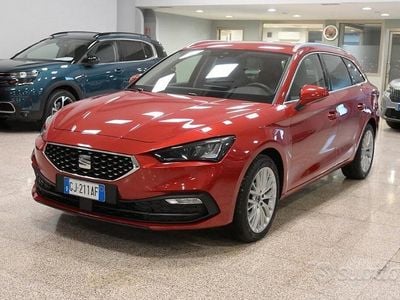 Usata Seat Leon XCELLENCE 150 CV (110 kW) 2022 Rosso Station wagon