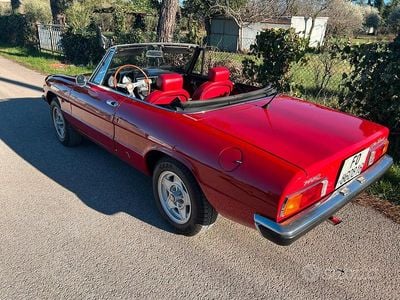 Usata Alfa Romeo Spider Veloce 1970 Rosso Cabrio