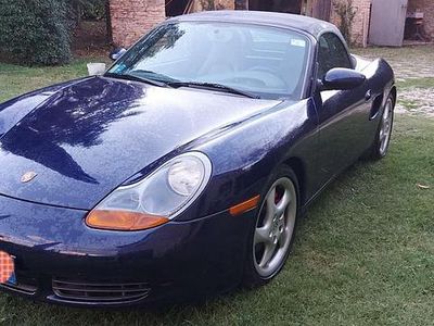 Usata Porsche Boxster 252 CV (185 kW) 2002 Blu/azzurro Cabrio