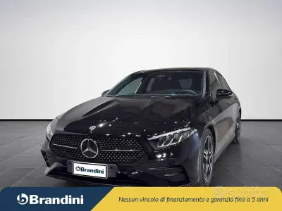 Usata Mercedes A180 AMG line 116 CV (85 kW) 2023 Nero Berlina
