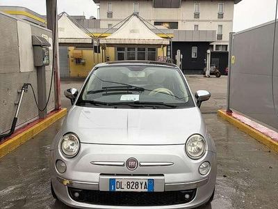 Usata Fiat 500 Lounge 69 CV (50 kW) 2008 Grigio Utilitaria